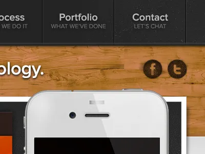 Leather & Wood burn leather proxima nova wood