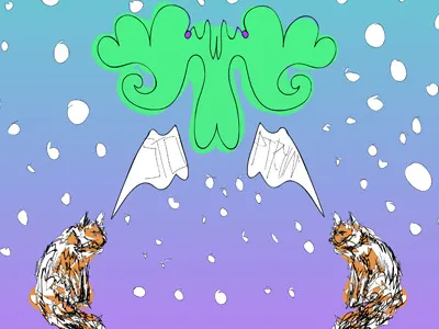 Stop Tryin' art cat design for fun illustrator symmetry vector