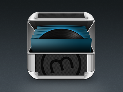 Mixr Crate Icon app crate dj ipad vinyl