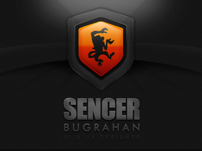 Sencer black bugrahan dark header monkey sencer ui web