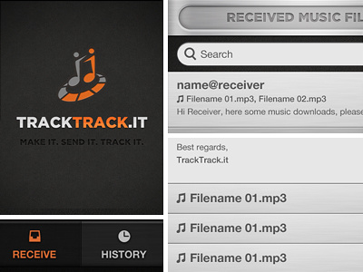 Track Track Iphone app audio iphone tracktrack
