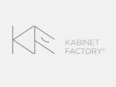 Kabinet Factory logotype minimalist
