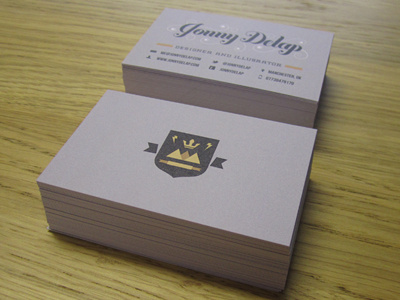 Personal Business Cards branding business cards identity
