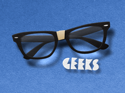 Construction Paper Geeks construction paper geek glasses nerd paper paper craft