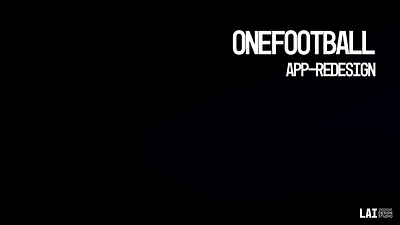 OneFootball | App Redesign adobe xd figma kpi research ui