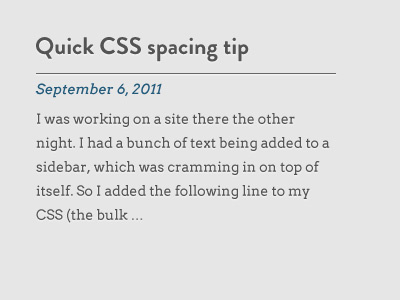 Revamp typography website