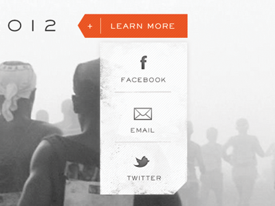 Run26Two Social Drop 2 branding landing page running web design