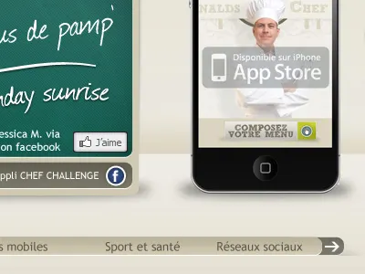 Master Cook - slider scroll horizontal slider ui