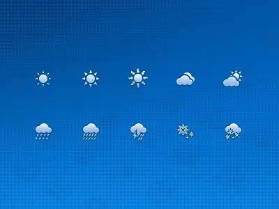 Weather icons cloudy icons rain snow sunny thunderstorm weather