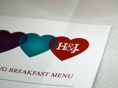 Helen&Jonathan logo typography