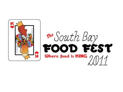 South Bay Food Fest logo option branding california design fest food illustration logo vector