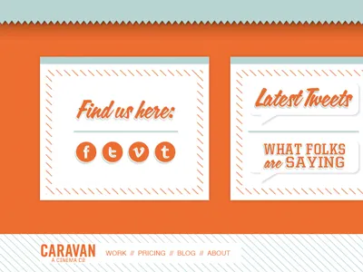 Caravan UI caravan ui web web design