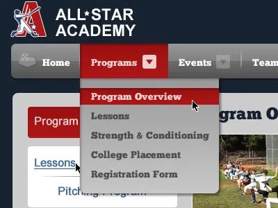 ASA Navigation (collaborative) home navigation ui
