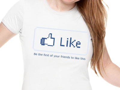 Like Shirt facebook like shirt social