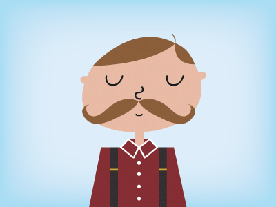 More like it drawing illustration mustache suspenders vector