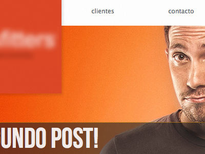 Love me some opacity ads design orange publicity web web design