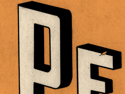 P......e.... autumn brush digital illustration lettering