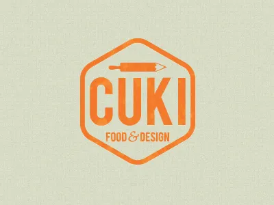 Cuki logo cuki design food logo vintage