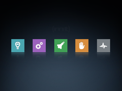 roadmap status icons sized gear hand icon lightbulb shuttle