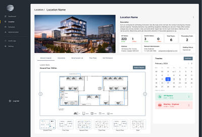 WiFi Management Web Application - Information 3d animation app branding design service graphic design logo motion graphics ui ux web app web design