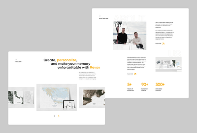 Revoy design studio: landing page landing page ui webdesign