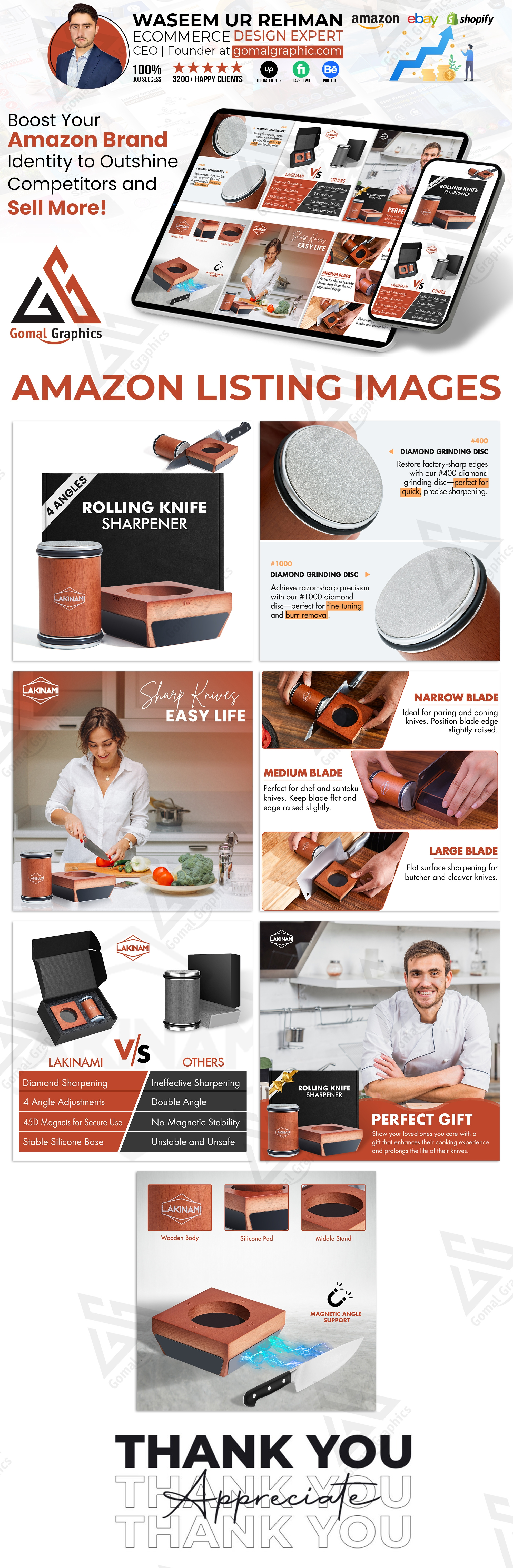 Example of Amazon A+ Content & Listing Images
