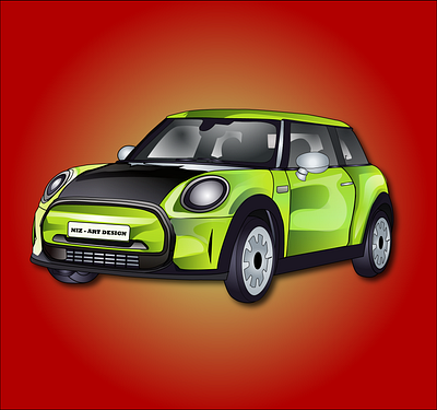 MR. BEAN MIMI 1000 MR. BEAN MIMI 1000 car illustration how to make a car in illustrator