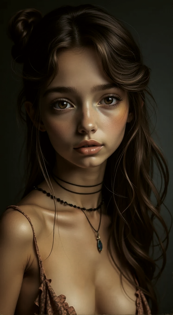 I gave my sketches to AI ai portraits render sketch