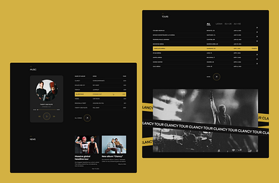 Twenty One Pilots: landing page landing page ui webdesign