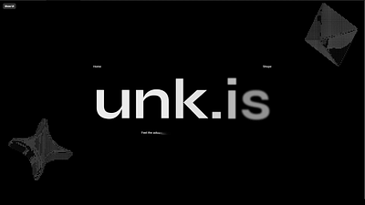 UNK.IS animation design ui ux web design web di website design