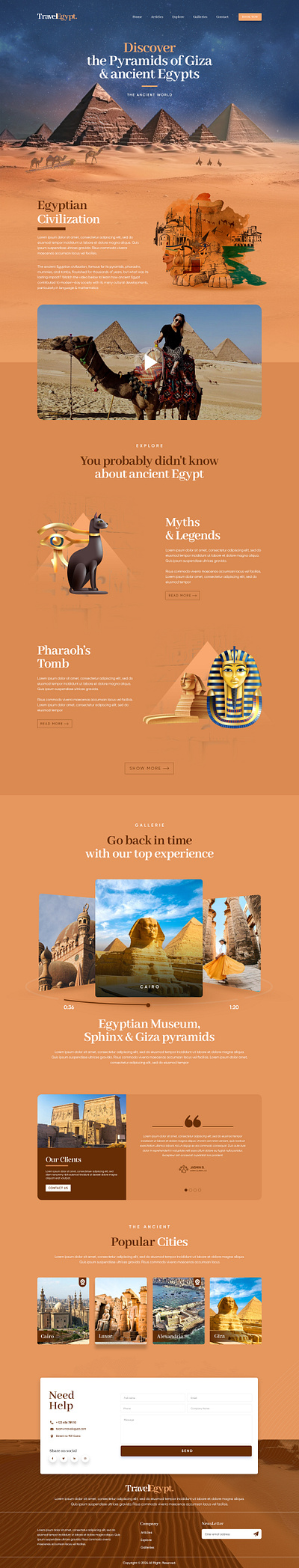 Travel - UI/UX Design graphic design ui