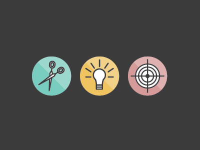 Nameplate Icons demo director editor green icon icons nameplate producer red reel shooter video yellow