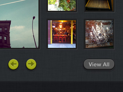 Photos arrow button interface photos