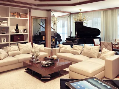 L R 1 3d design interior