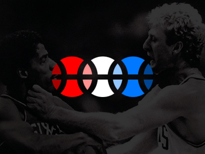 Red White Blue basketball dribbble usa