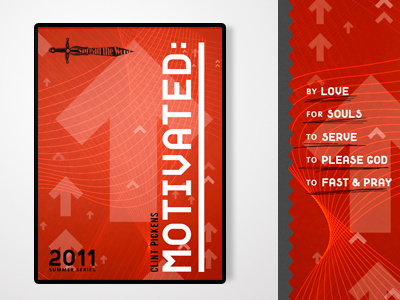 MOTIVATED: SUMMER SERIES cd cover design photoshop print