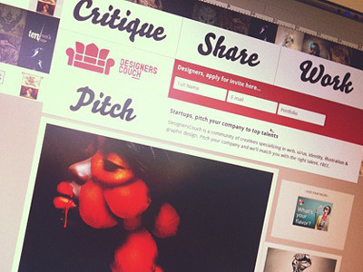 DesignersCouch Re-aligned community designerscouch social