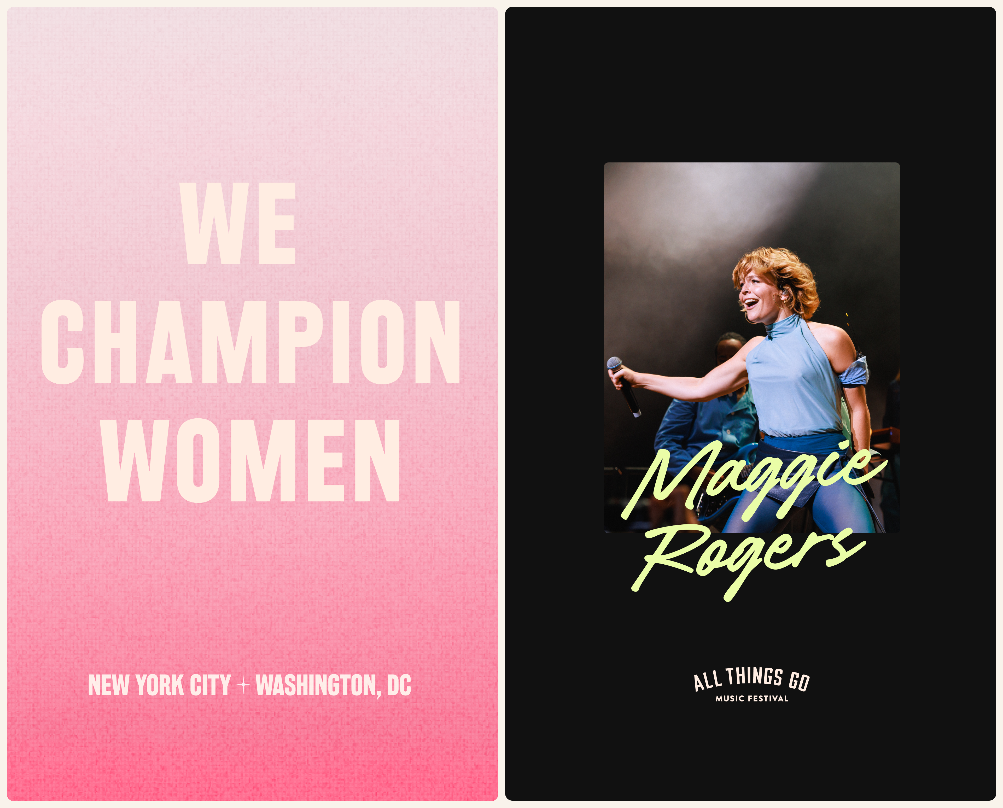 Example of Brand identity & Pitch deck for music festival | ochi design