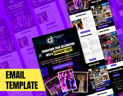 Email Template for Promotional Campaign design email coding email deisgn email design and code email design in figma email newsletter email template html email template illustration ui