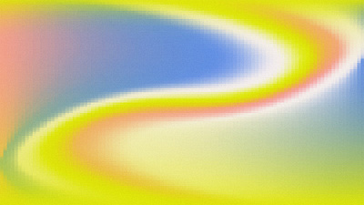 Abstract art #62 - Sunny blue futuristic grainy pink pixel art summer sunny yellow