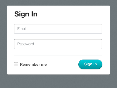 Login form form login sign in ui ux
