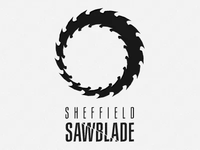 Sheffield Sawblade brand frisbee logo ultimate