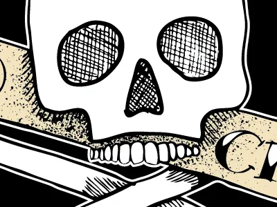 Need Coffee coffee halloween skull texture