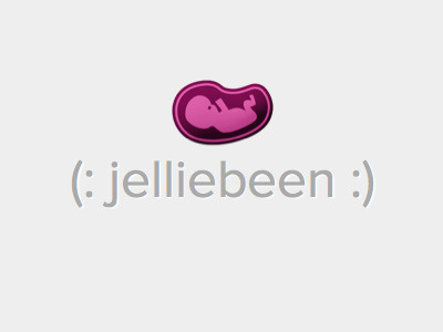 (: jelliebeen :) logo