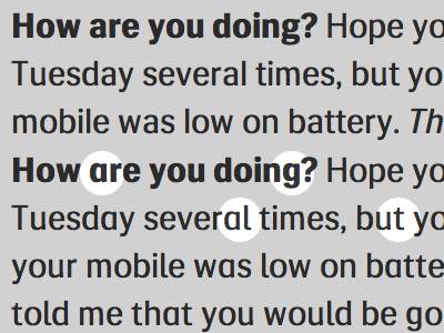 What’s different in the Schoolbook version? fonts typeface typography webfonts