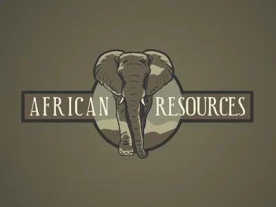 African resources Logo africa african elephant logo resources