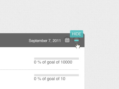 Hide dashboard icon overlay ui