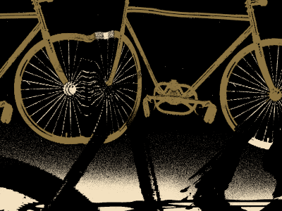 Ghost Bike artcrank bike xerox