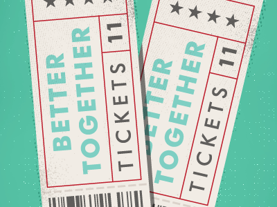 Giftiki - tickets to the show giftiki icons illustration