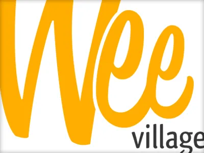 Wee Village kids little kids logo wee